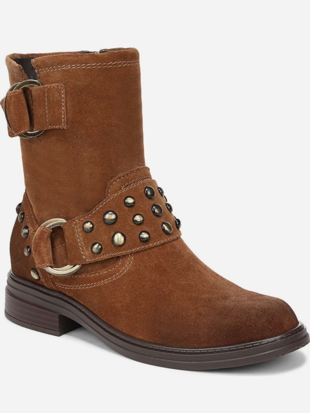 Naturalizer Optimus Moto Studded Ankle Boot